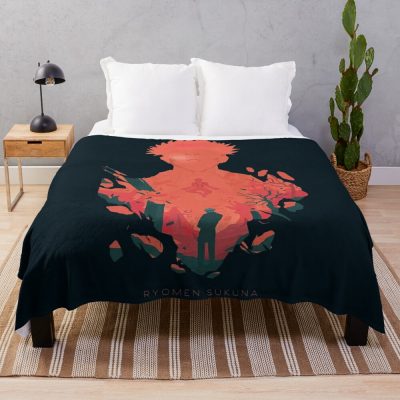 Ryomen Shadow Throw Blanket Official Jujutsu Kaisen Merch