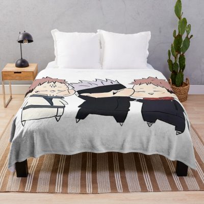 Love Fun Throw Blanket Official Jujutsu Kaisen Merch