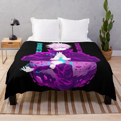 Miracle Man Throw Blanket Official Jujutsu Kaisen Merch