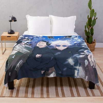 Newly One Throw Blanket Official Jujutsu Kaisen Merch