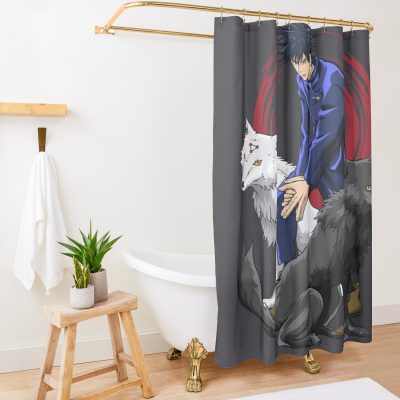 Sumi Fines Shower Curtain Official Jujutsu Kaisen Merch