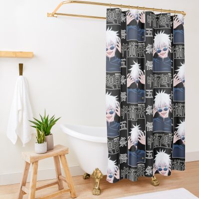 Gojo Satoru | Jujutsu Kaisen Shower Curtain Official Jujutsu Kaisen Merch