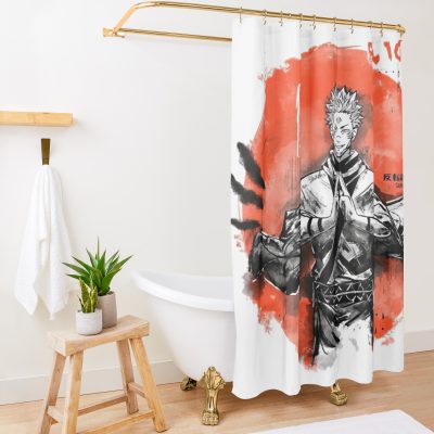Sumi Warrior Shower Curtain Official Jujutsu Kaisen Merch