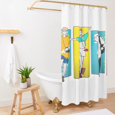 The Pillars Shower Curtain Official Jujutsu Kaisen Merch