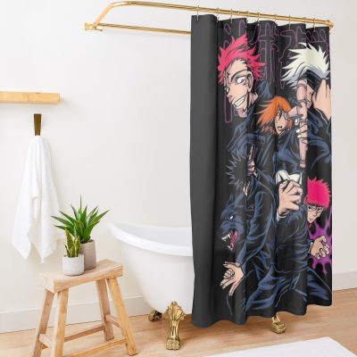 The Team Shower Curtain Official Jujutsu Kaisen Merch