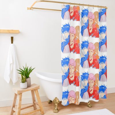 Jujutsu Kaisen Shower Curtain Official Jujutsu Kaisen Merch
