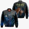 1207 AOP Jujutsu Kaisen VA Megumi Fushiguro 4 Bomber jacket front and back - Jujutsu Kaisen Store