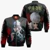 1207 AOP Jujutsu Kaisen VA Satoru Gojo 4 Bomber jacket front and back - Jujutsu Kaisen Store