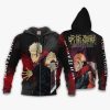 1207 AOP Jujutsu Kaisen VA Yuji Itadori 1 Zip hoodie font and back n - Jujutsu Kaisen Store