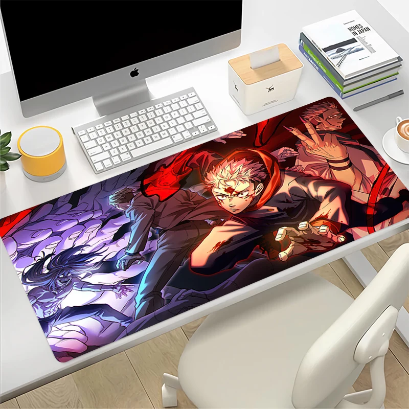 Anime Jujutsu Kaisen Mouse Pad Gojou Satoru Megumi Sukuna Yuta Mousepad Computer Laptop Gamer Pad PC 10 - Jujutsu Kaisen Store