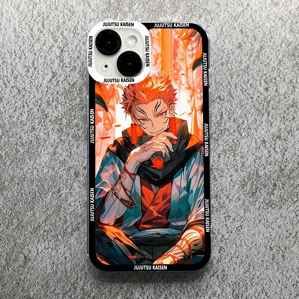 Anime Jujutsu Kaisen Phone Case For iPhone 15 14 13 12 11 Pro Max Mini XS 1 - Jujutsu Kaisen Store