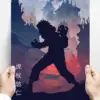 HD Prints Jujutsu Kaisen Canvas Anime Wall Art Paintings Fushiguro Megumi Modular Pictures Home Decoration Poster 2 - Jujutsu Kaisen Store