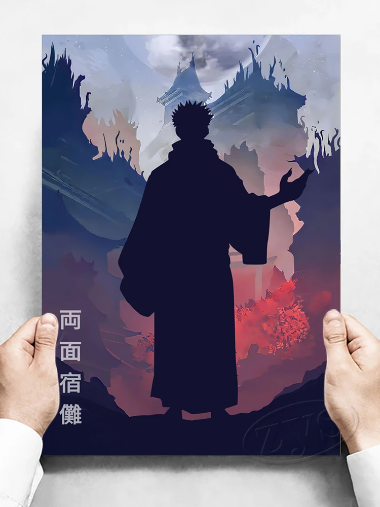 HD Prints Jujutsu Kaisen Canvas Anime Wall Art Paintings Fushiguro Megumi Modular Pictures Home Decoration Poster 9 - Jujutsu Kaisen Store