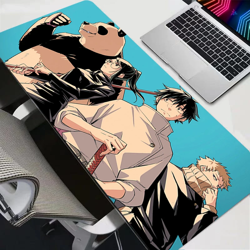 Laptop Game Anime Jujutsu Kaisen Large Mouse Pad XL Keyboard Yuta Office Desktop Mouse Mat Carpet 2 - Jujutsu Kaisen Store