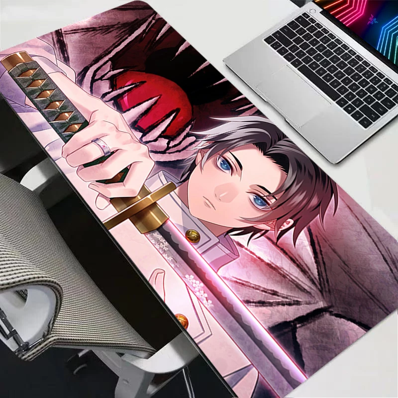 Laptop Game Anime Jujutsu Kaisen Large Mouse Pad XL Keyboard Yuta Office Desktop Mouse Mat Carpet 6 - Jujutsu Kaisen Store