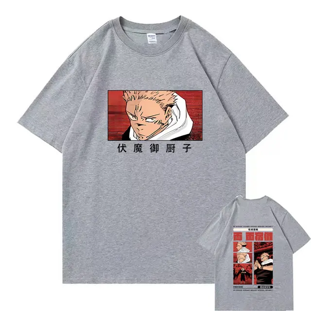 Anime Jujutsu Kaisen Itadori Yuji T Shirts Ryomen Sukuna Graphic T shirts Men Women Manga Oversized.jpg 640x640 11 - Jujutsu Kaisen Store