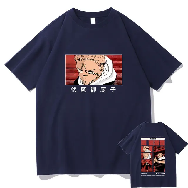 Anime Jujutsu Kaisen Itadori Yuji T Shirts Ryomen Sukuna Graphic T shirts Men Women Manga Oversized.jpg 640x640 12 - Jujutsu Kaisen Store