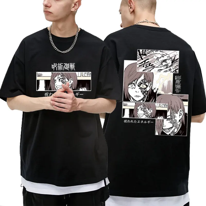 Anime Jujutsu Kaisen Kugisaki Nobara Graphic T shirt Japanese Streetwear Male Women Fashion T Shirts Men - Jujutsu Kaisen Store