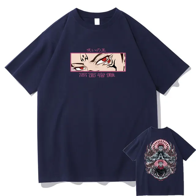 Anime Jujutsu Kaisen Tshirt Manga Ryomen Sukuna Graphic T shirt Man Cotton Tees Harajuku Short Sleeve.jpg 640x640 12 - Jujutsu Kaisen Store