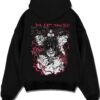 CHOSJK A.black hoodie flat back design - Jujutsu Kaisen Store
