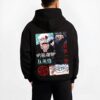 GOJOBS B.black hoodie male back view - Jujutsu Kaisen Store