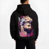 GOJOS6 B.black hoodie male back view - Jujutsu Kaisen Store