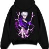 GOJOVD A.black hoodie flat back design - Jujutsu Kaisen Store