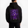 INUMAK B.black hoodie male back view - Jujutsu Kaisen Store