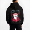 ITADCEG B.black hoodie male back view - Jujutsu Kaisen Store