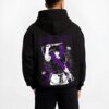 JJKCSP B.black hoodie male back view - Jujutsu Kaisen Store