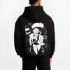 JJKHIGH B.black hoodie male back view - Jujutsu Kaisen Store
