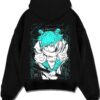 JJKLOGO A.black hoodie flat back design - Jujutsu Kaisen Store