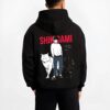 JJKMAIN B.black hoodie male back view - Jujutsu Kaisen Store