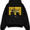 JJKSHI A.black hoodie flat back design - Jujutsu Kaisen Store