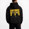 JJKSHI B.black hoodie male back view - Jujutsu Kaisen Store