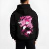 JJKSUK B.black hoodie male back view - Jujutsu Kaisen Store