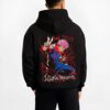 JOGO B.black hoodie male back view - Jujutsu Kaisen Store