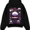 KIRJOJO A.black hoodie flat back design - Jujutsu Kaisen Store