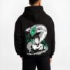 MAHITO B.black hoodie male back view - Jujutsu Kaisen Store