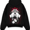 MAHORG A.black hoodie flat back design - Jujutsu Kaisen Store