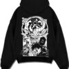 MAIZEN A.black hoodie flat back design - Jujutsu Kaisen Store