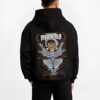 MHRGV2 B.black hoodie male back view - Jujutsu Kaisen Store
