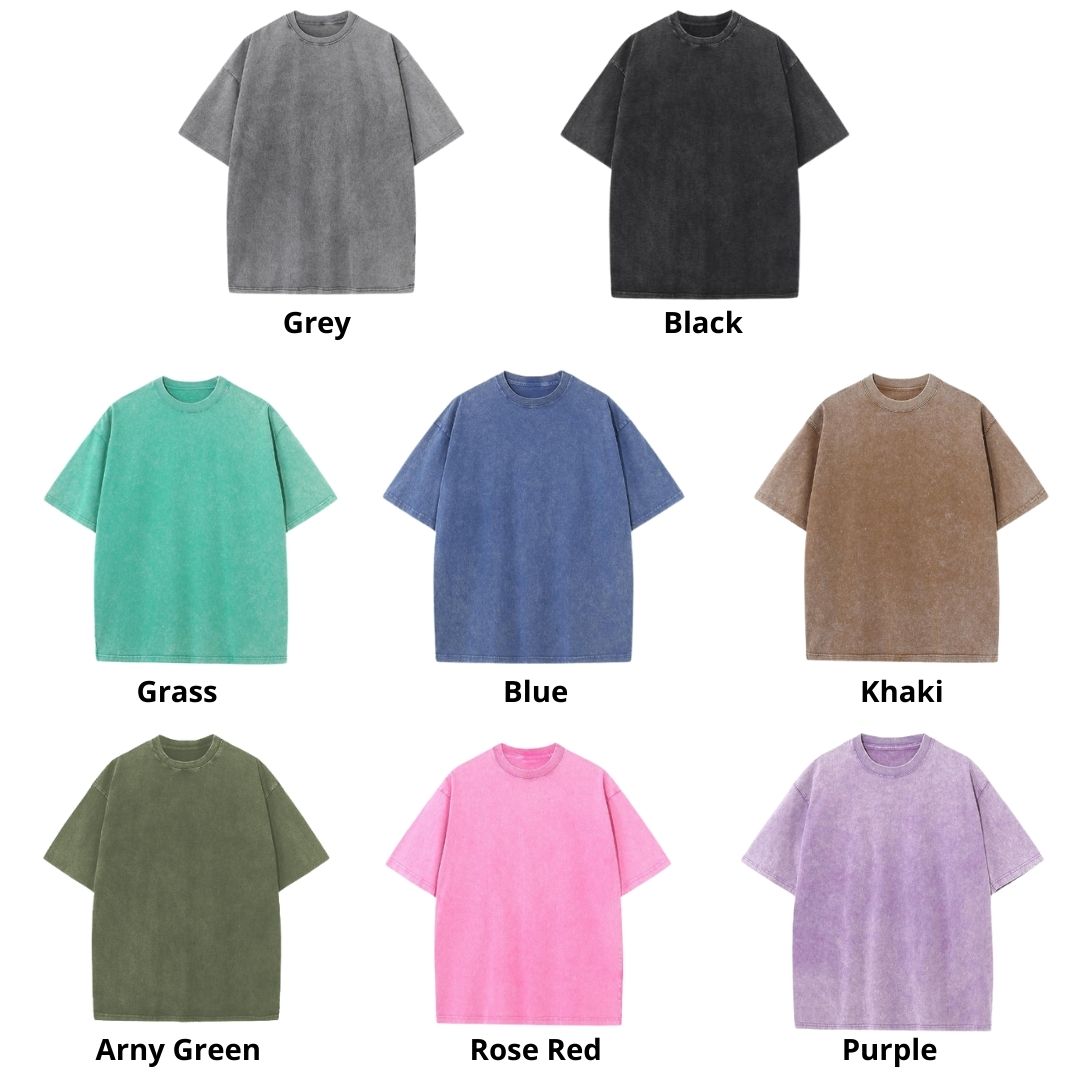 Mineral Wash T Shirt Color - Jujutsu Kaisen Store