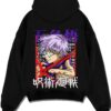 NOBKUG A.black hoodie flat back design - Jujutsu Kaisen Store