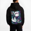 PANDA B.black hoodie male back view - Jujutsu Kaisen Store