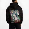 SUITNAN B.black hoodie male back view - Jujutsu Kaisen Store