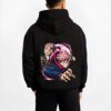 YUJITA B.black hoodie male back view - Jujutsu Kaisen Store